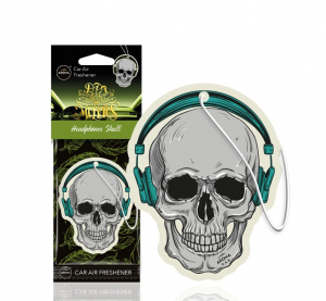 ZAWIESZKA DO AUTA MUERTOS HEADPHONES SKULL ZAPACH [AROMA CAR]