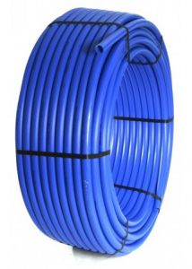 Rura wodociągowa PE100 40x2.4mm, zwój 100m, PN10 SDR17, kolor niebieski, jednowarstwowa (Kaczmarek)