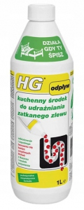 HG KUCHENNY ŚRODEK DO UDRAŻNIANIA ZATKANEGO ODPŁYWU 1000ml