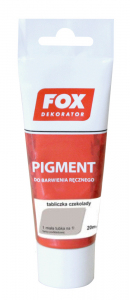 FOX PASTA PIGMENTOWA 20ML TABLICZKA CZEKOLADY