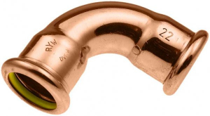 ŁUK KOLANO 90st. fi.18 PRASA COPPER GAS KAN THERM