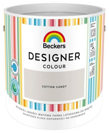 FARBA LATEKSOWA BECKERS DESIGNER COTTON CANDY 2,5L (nr22)