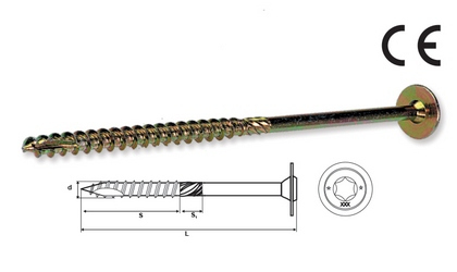 WKRĘT HARTOWANY PODKŁA. DO WIĘŹBY DACHO. 8x220mm/OP- 25szt