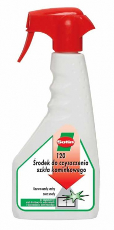 ŚRODEK DO CZYSZCZENIA SZKŁA KOMINKOWEGO SOTIN 120 500ML SOTIN