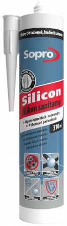 SILIKON SANITARNY SOPRO BEŻ JURA 33