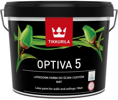 Farba Tikkurila Optiva 5 Matt baza A 9l