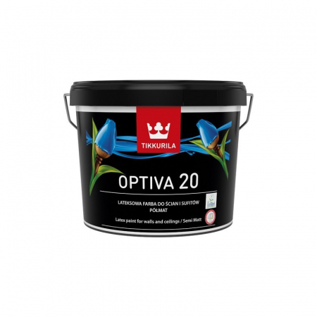 Farba Tikkurila Optiva 20 Semi Matt baza A 9l