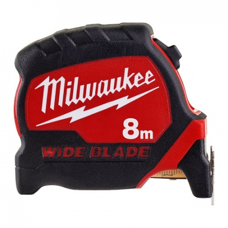 MILWAUKEE Taśma miernicza Premium Wide 8m