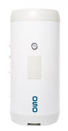 ZASOBNIK NIERDZEWNY DGC - DELTA GEOCOIL 300 Z WĘŻOWNICĄ 3,1m2 DO POMP CIEPŁA + GRZAŁKA 3kW 230V OSO HOTWATER