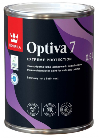 Farba Tikkurila Optiva 7 Satin Matt baza C 0,9l