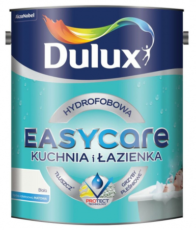 DULUX EASYCARE KITCHEN BATHROOM MATT BIAŁY 5L