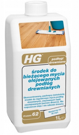 HG ŚRODEK DO BIEŻĄCEJ PIELĘGNACJI OLEJOWANYCH PODŁÓG DREWNIANYCH 1 LITR