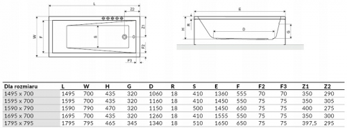 WANNA WAVE SLIM 160X80