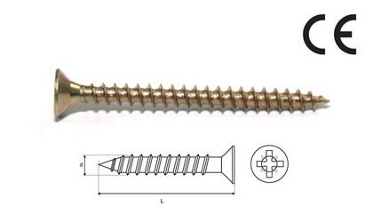 WKRĘT HARTOWANY DO DREWNA 3,0X12mm/OP- 2000szt