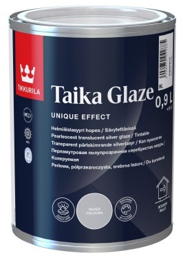 LAZURA PERŁOWA TIKKURILA TAIKA PEARL GLAZEL 0,9l