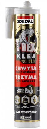 KLEJ HYBRYDOWY T-REX 290ml (SOUDAL)