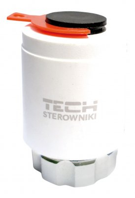 SIŁOWNIK TERMOELEKTRYCZNY STT-230/2 T BEZPRĄDOWO ZAMKNIĘTY NC 230V M30x1,5 TECH