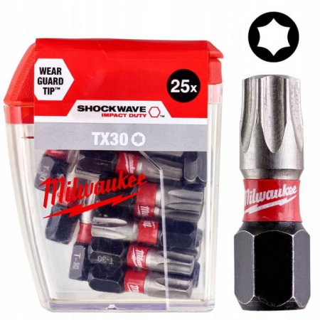 MILWAUKEE Bit udarowy Shockwave CDTX40 x 25 mm (25szt)