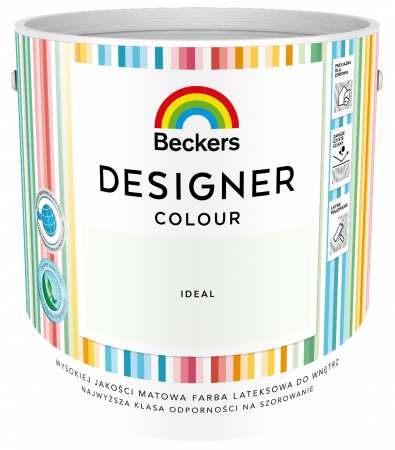 FARBA LATEKSOWA BECKERS DESIGNER IDEAL 2,5L (nr2)