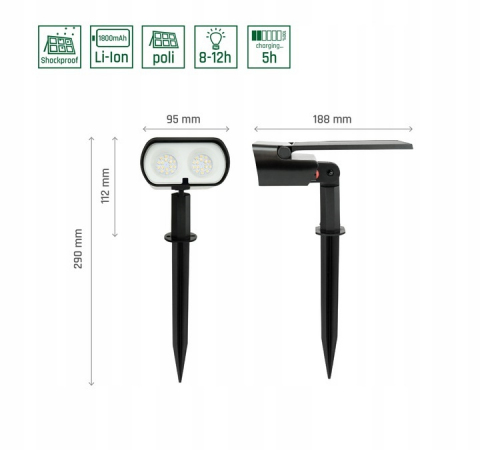 LAMPA SOLARNA SPECTRUM OCULUS SOLARIS