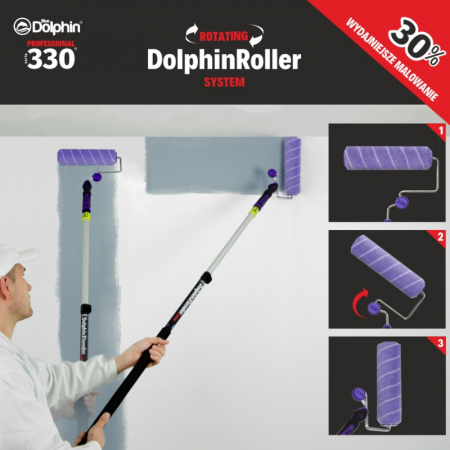 330 UCHWYT ŁAMANY DOLPHINROLLER ROTATING