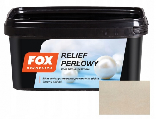 FOX RELIEF PERŁOWY 0014 HALNY 1 KG