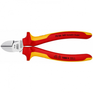 KNIPEX SZCZYPCE TNĄCE BOCZNE 160 MM VDE