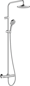 KOMPLET PRYSZNICOWY VERNIS BLEND 200 1JET ECOSMART Z TERMOSTATEM, CHROM [HANSGROHE]