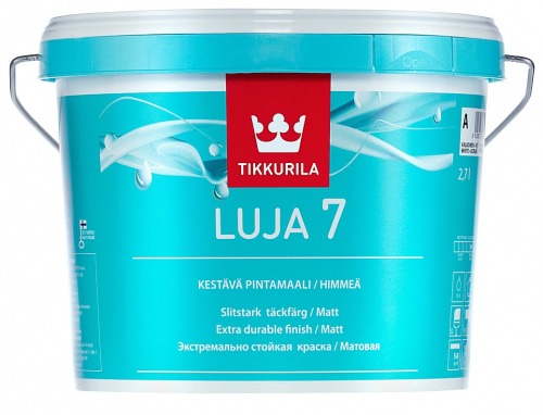 Farba Tikkurila Luja Matt 7 baza A 2,7l