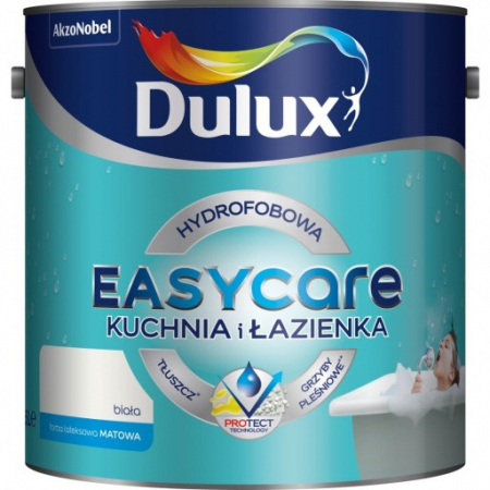 DULUX EASYCARE KITCHEN&BATHROOM MATT BIAŁA 2,5L