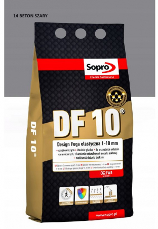 FUGA SOPRO DF10 BETONOWOSZARA 14 / 2KG