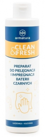 PREPARAT DO PIELĘGNACJI I IMPREGNACJI BATERII CZARNYCH CLEAN&FRESH KFA