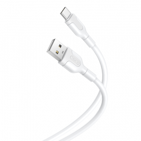 KABEL NB212 USB - USB-C 1,0M 2,1A BIAŁY [XO]