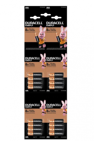 BATERIA DURACELL LR6 (BLISTER 4szt)