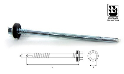 WKRĘT SAMOWIERCĄCY DO PŁYT WARSTWOWYCH 5,5x255/12mm/OP-50szt