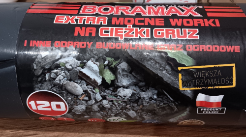 WORKI NA GRUZ EXTRA MOCNE 120L 10 SZT. [BORAMAX]