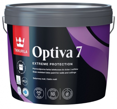 Farba Tikkurila Optiva 7 Satin Matt baza C 2,7l