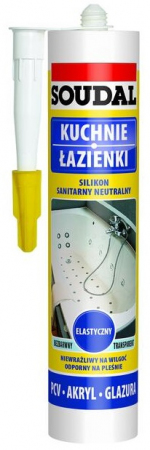 NEUTRALNY SILIKON SANITARNY 280ML BEZBARWNY SOUDAL