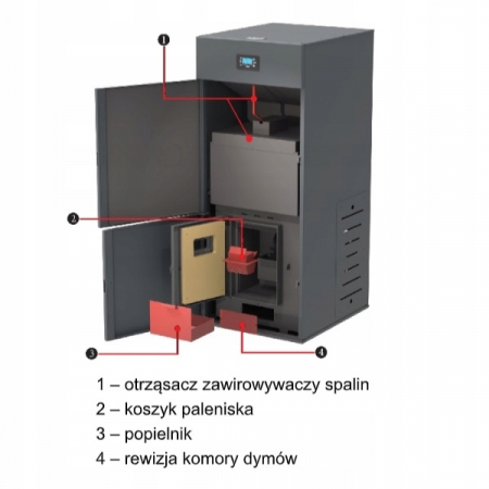 KOCIOŁ BIOPELLET PRO 24 Tiemme FERROLI