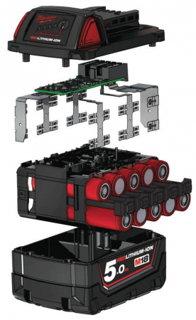 MILWAUKEE Akumulator 18V 5.0 Ah M18B5