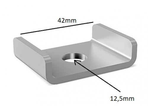 Podkładka M12 profilu szer. 41mm NICZUK