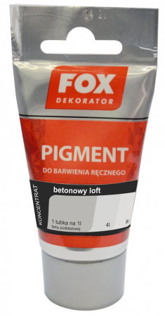 FOX PIGMENT KONCENTRAT 40ML BETONOWY LOFT