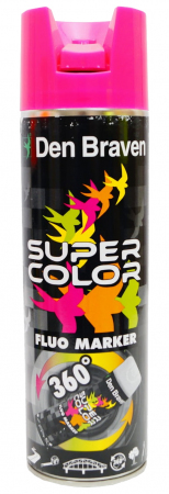 SPRAY FLUOR RÓŻOWY 360* 500ML