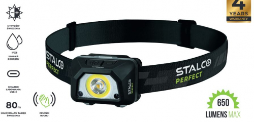 LATARKA CZOŁOWA AKU LED 650 LM HLP650MS [STALCO]