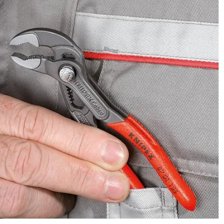 KNIPEX SZCZYPCE DO RUR DO NAKRĘTEK COBRA 125mm 8701125
