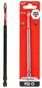 MILWAUKEE Bity udarowe Shockwave ShW 150mm