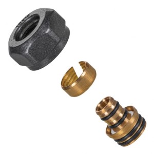 ZŁĄCZKA ADAPTER ZACISKOWY GW 3/4' GRAFIT (CU) VARIOTERM