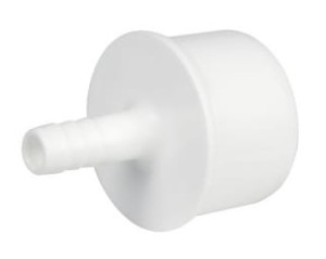 KOREK PP FI 50 MM Z PRZYŁĄCZEM NA WĄŻ FI 13MM [TYCNER]