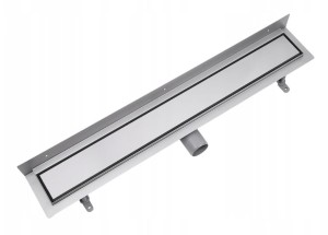 ODPŁYW PRZYŚCIENNY Z RUSZTEM DUO 80CM (POD PŁYTKĘ) [VOGI]