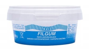 Masa uszczelniająca sanitarna FILGUM 200g GEB